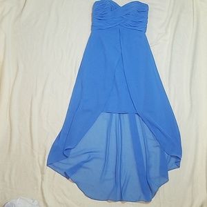 David's Bridal bridesmaid dress size 6 strapless